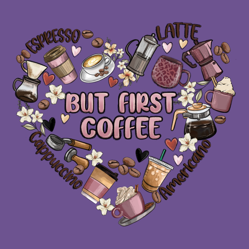 But First Coffee Vintage Tee by MaliasSmallBusiness | Teevron