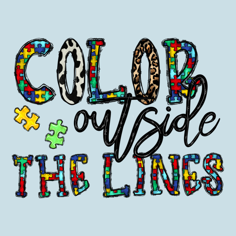 Color Outside The Lines Ladies Tee by CowhideDigitalArt | Teevron