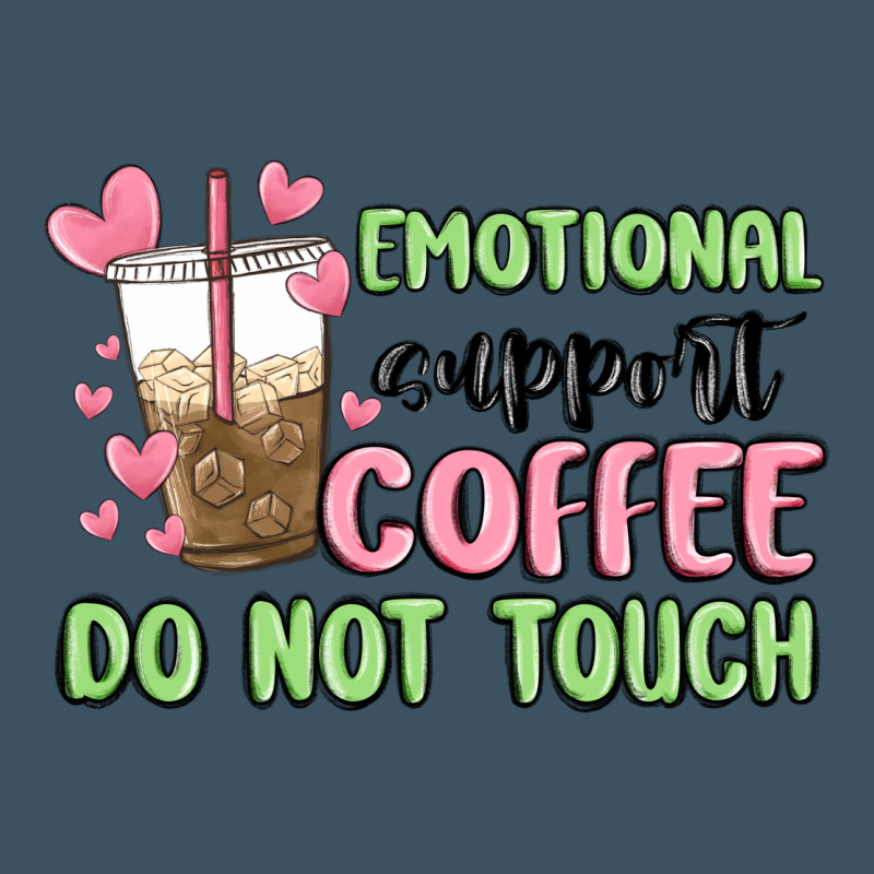 Emotional Support Coffee Do Not Touch Urban Heavy Tee by MaliasSmallBusiness | Teevron