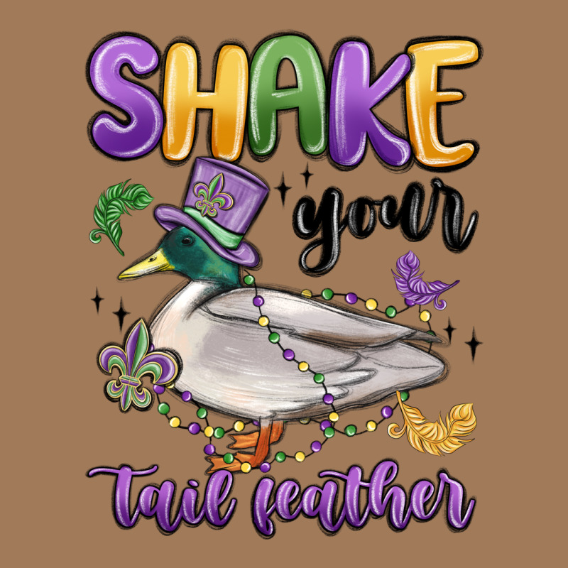 Shake Your Tail Feather Mardi Gras Classic Tee by MaliasSmallBusiness | Teevron