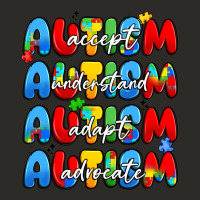 Autism Accept Understand Adopt Advocate Heavy Core Tee | Teevron
