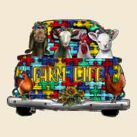 Farm Life Truck Autism Ladies Tee | Teevron
