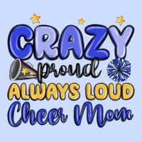 Crazy Proud Always Loud Cheer Mom Urban Heavy Tee | Teevron