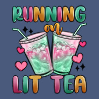 Running On Lit Tea Vintage Hoodie | Teevron