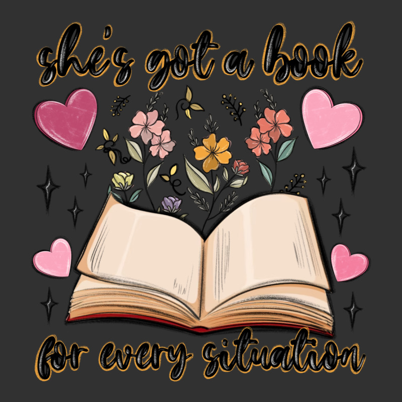 She's Got A Book For Every Situation Urban Heavy Tee by MaliasSmallBusiness | Teevron