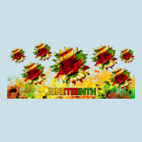 Juneteenth Sunflowers Libbey Glass Ladies Tee | Teevron