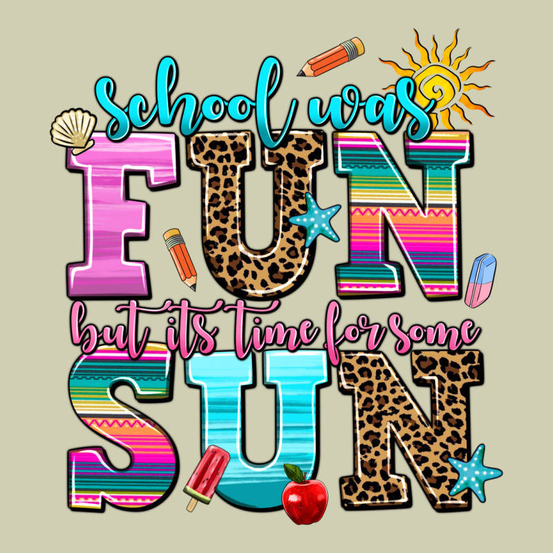 School Was  Fun But Its Time For Some  Sun Heavy Core Tee by AdoDesignShop | Teevron