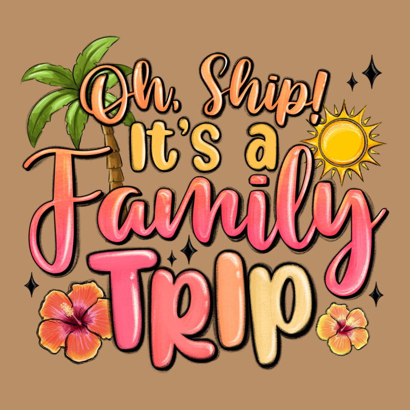 Oh Ship Its A Family Trip Summer Vacation Vintage Hoodie by MaliasSmallBusiness | Teevron