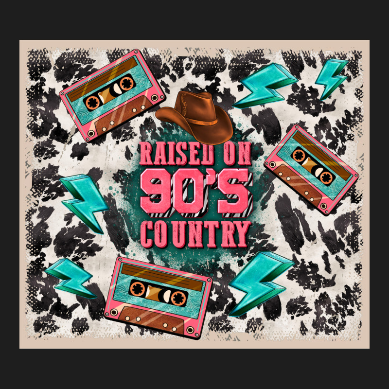 Raised 90's Country Heavyweight Hoodie by TumblerDesignByShophia | Teevron