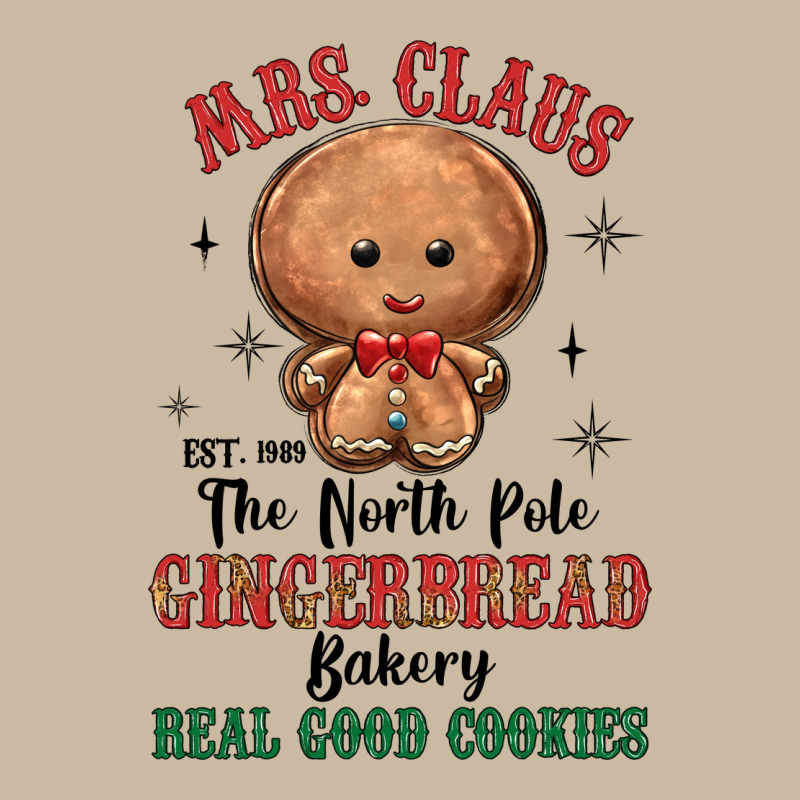 Mrs Claus The North Pole Gingerbread Bakery Real G Long Sleeve Tee by MaliasSmallBusiness | Teevron