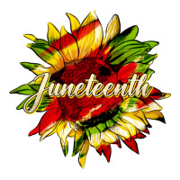 Juneteenth Sunflower Black Lives Matter Ladies Tee | Teevron