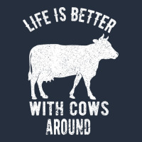 Life Is Better With Cows Around Zipper Hoodie | Teevron