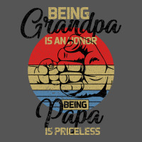 Being Grandpa İs An Honor Being Papa İs Priceless Zipper Hoodie | Teevron