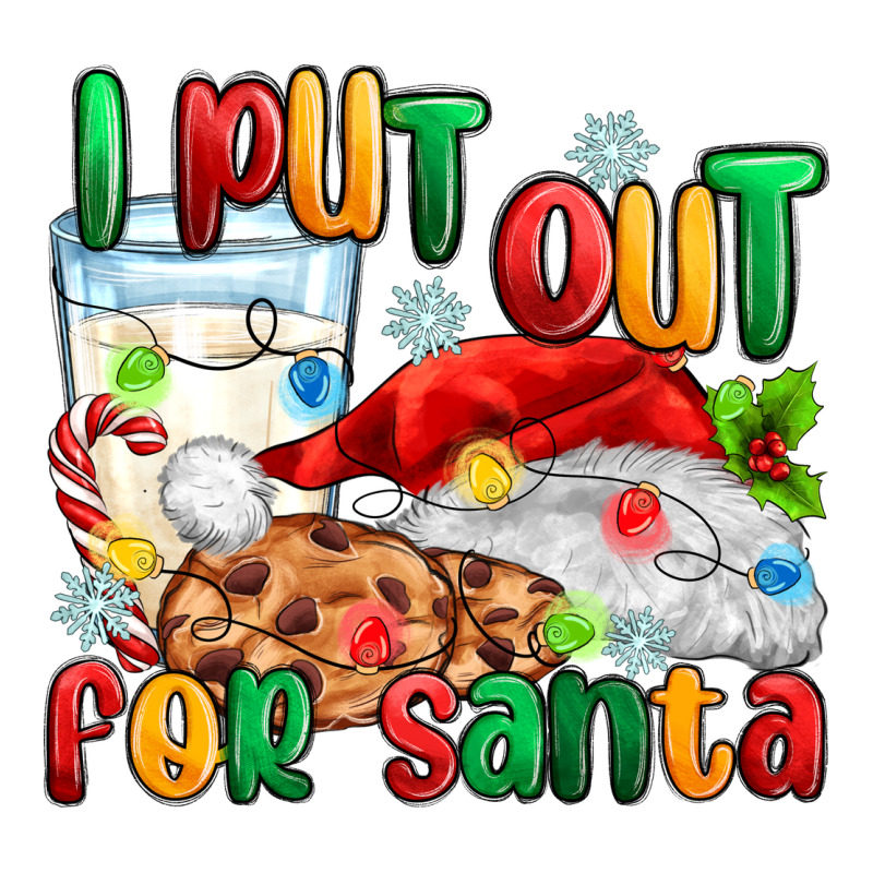 I Put Out For Santa Long Sleeve Tee by MaliasSmallBusiness | Teevron