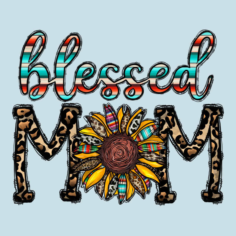 Blessed Mom Ladies Tee by CowhideDigitalArt | Teevron