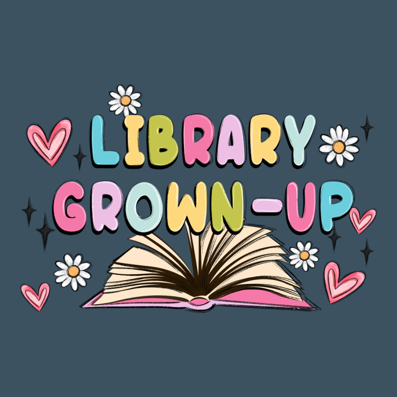 Library Grown Up Urban Heavy Tee by MaliasSmallBusiness | Teevron