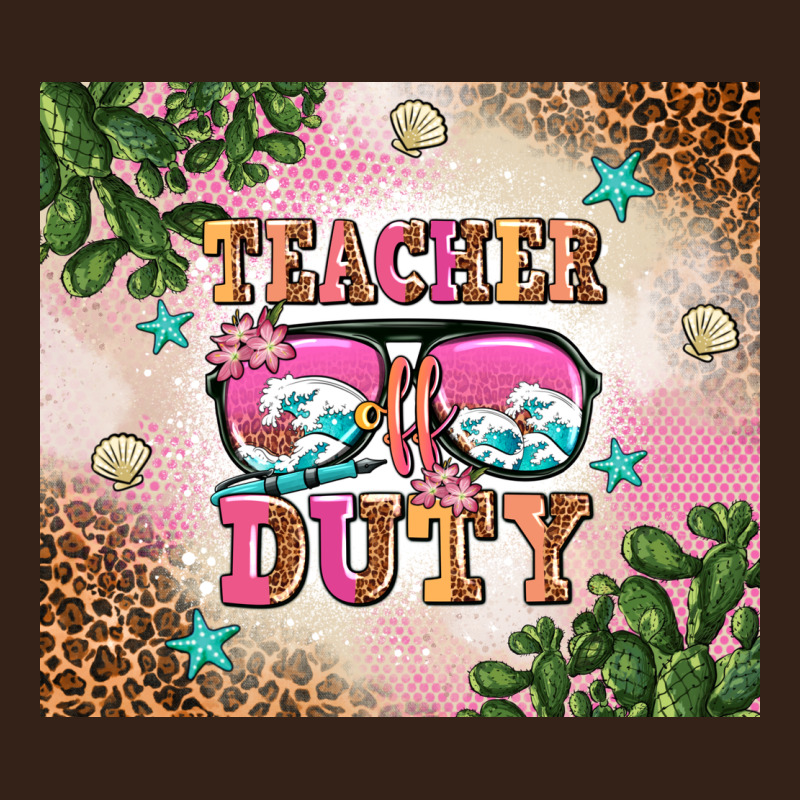Teacher Of Duty Summer Break Heavy Core Tee by AdoDesignShop | Teevron