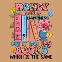 Money Can't Buy Happiness But It Can Buy Books Whi Vintage Tee | Teevron