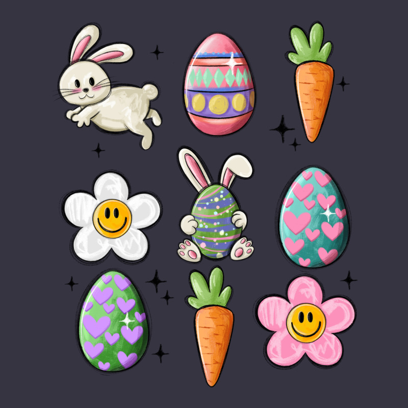 Easter Doodles Vintage Hoodie by MaliasSmallBusiness | Teevron