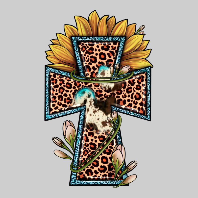Leopard Cross  Sunflower Premium Tee by JahusDesignShop | Teevron