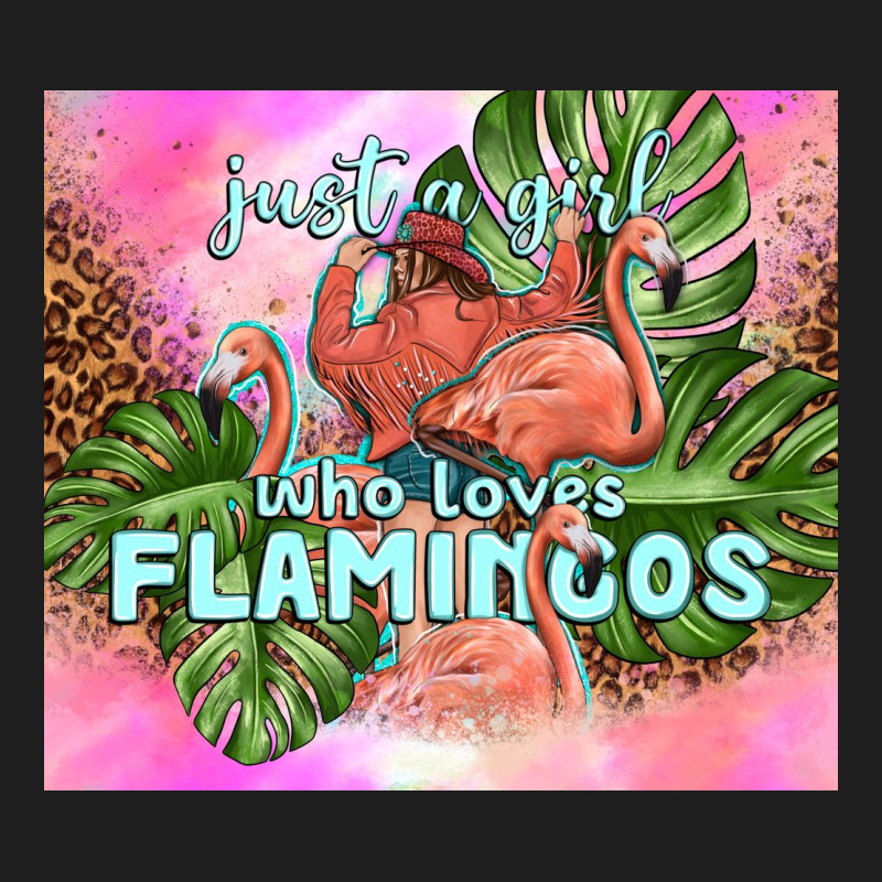 Just A Girl Who Loves Flamingo Heavyweight Hoodie by TumblerDesignByShophia | Teevron