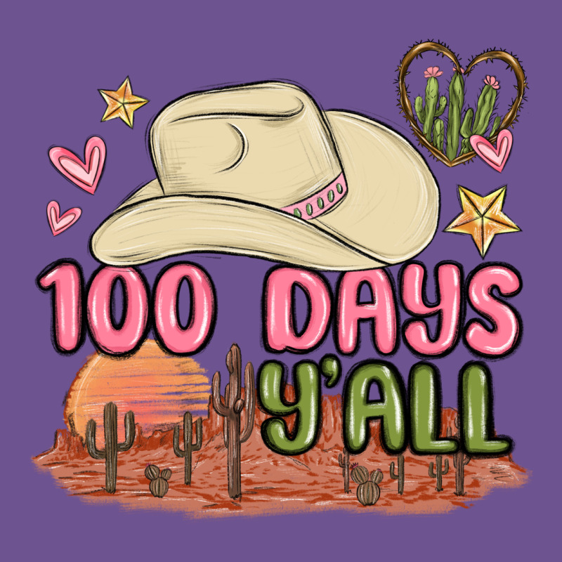100 Days Y'all Malia Vintage Tee by MaliasSmallBusiness | Teevron