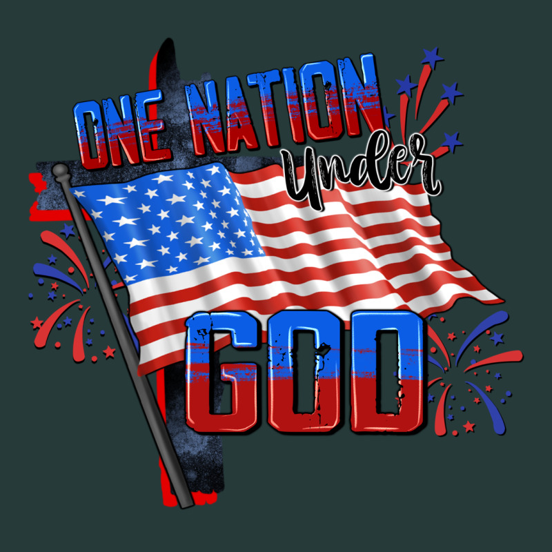 One Nation Under God Premium Sweatshirt by CowGirlArtShop | Teevron