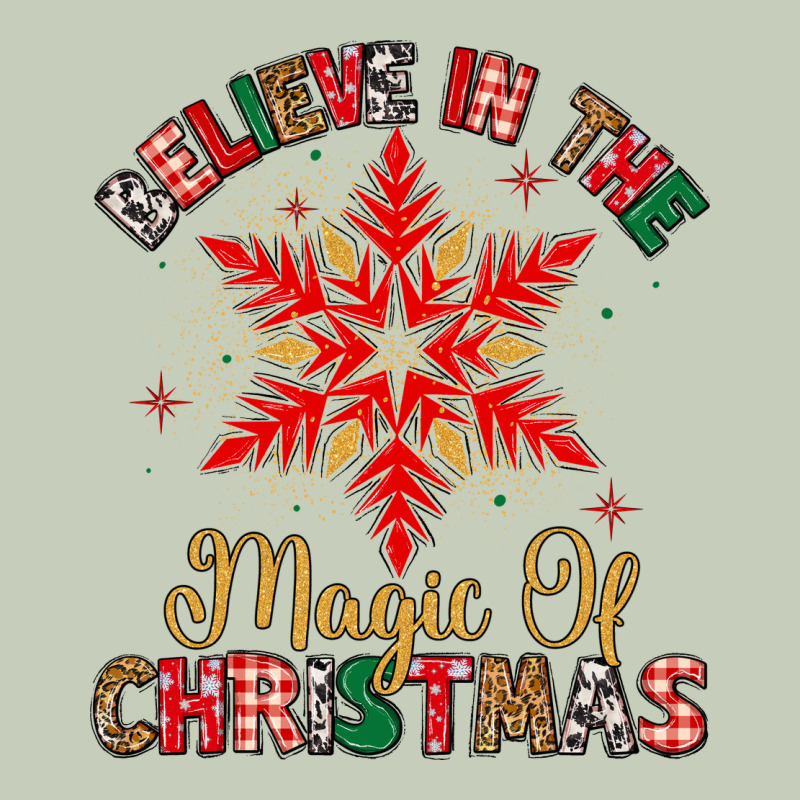Believe In The Magic Of Christmas Long Sleeve Tee by MaliasSmallBusiness | Teevron