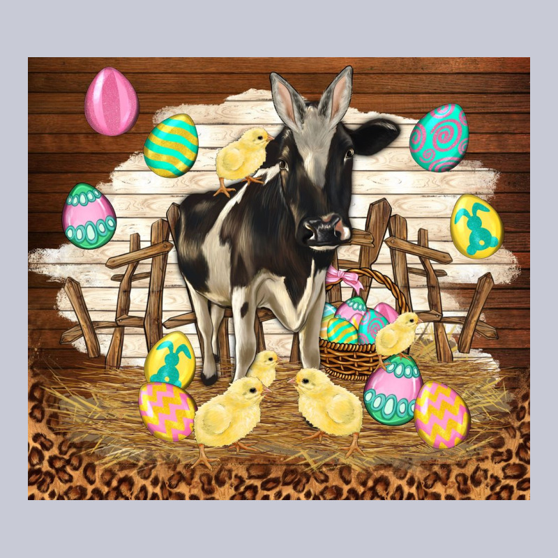Cow And Chick Easter Heavyweight Hoodie by TumblerDesignByShophia | Teevron