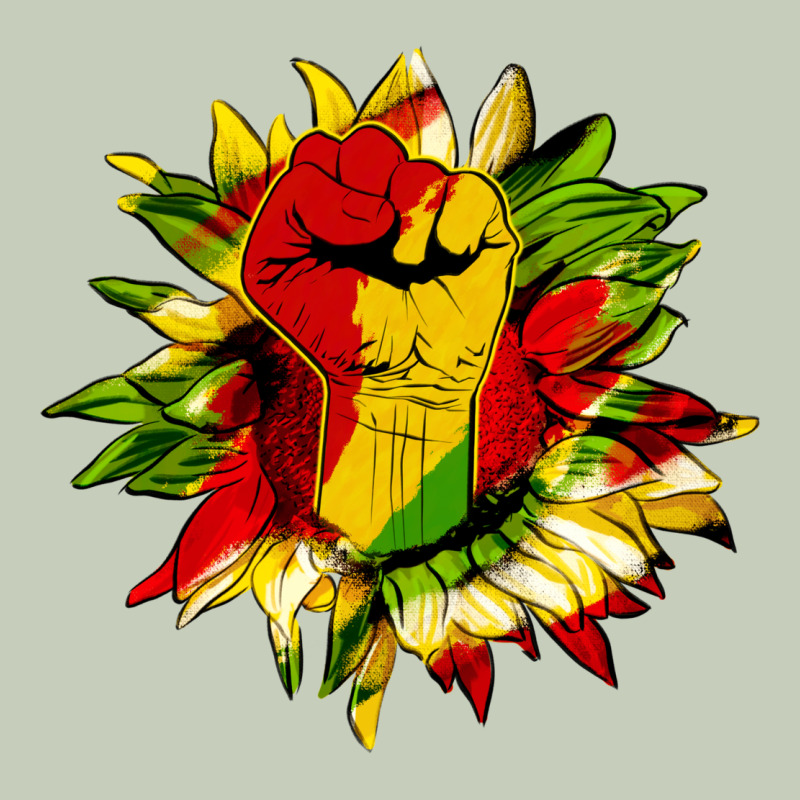 Juneteenth Sunflower Ladies Tee by HRA Design Shop | Teevron