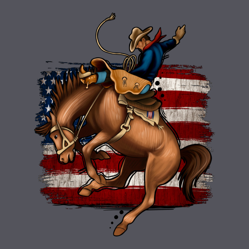 Bucking Bronco Vintage Hoodie by Jasminsmagicworld | Teevron