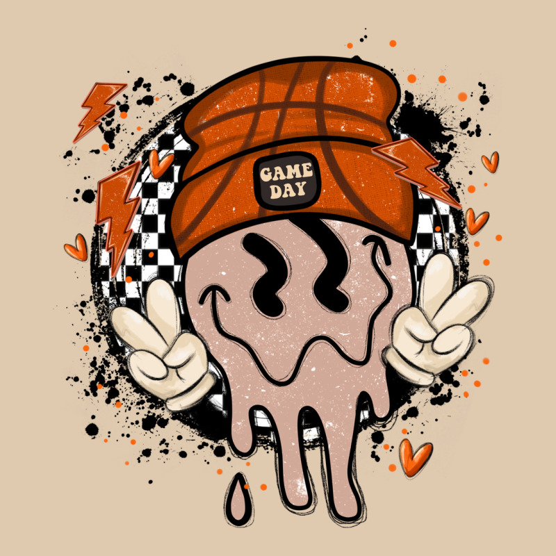 Basketball Game Day Heavyweight Sweatshirt by MaliasSmallBusiness | Teevron