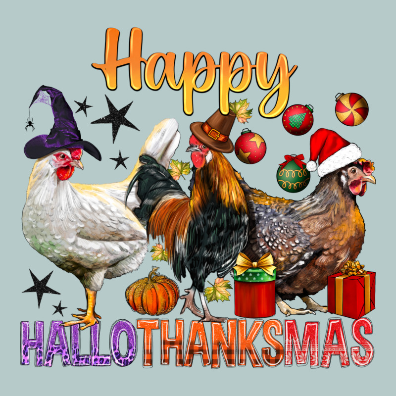 Happy Hallothanksmas Chick Heavy Core Tee by BundleAndBundleShop | Teevron