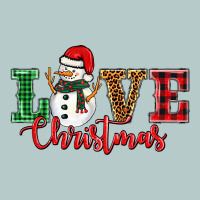 Love Christmas Snowman Heavy Core Tee | Teevron