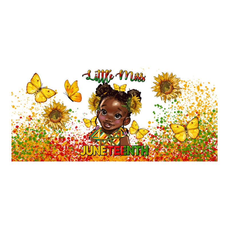Juneteenth Little Miss Libbey Glass Ladies Tee by HRA Design Shop | Teevron