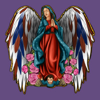 Angel Wing Lady Of Guadalupe 4th Of July Vintage Hoodie | Teevron