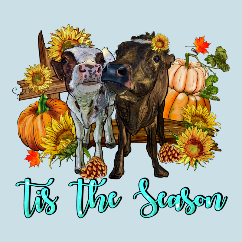 Tis The Season Cows Ladies Tee by RanaPortraitStore | Teevron