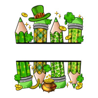 Personalized St. Patrick's Day Pencils Premium Tee | Teevron