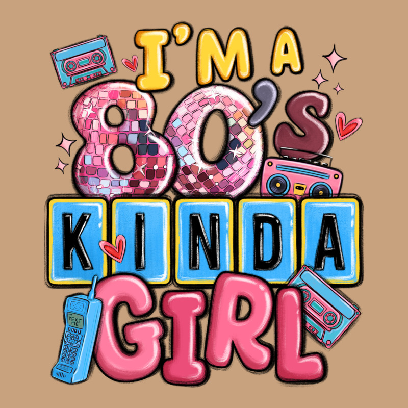 I'm A 80's Kinda Girl Vintage Tee by MaliasSmallBusiness | Teevron