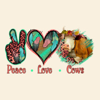 Peace Love Cows Vintage Hoodie | Teevron