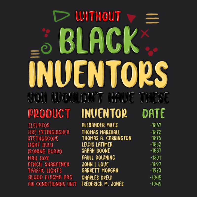 Black Inventors Black History Vintage Tee by MaliasSmallBusiness | Teevron