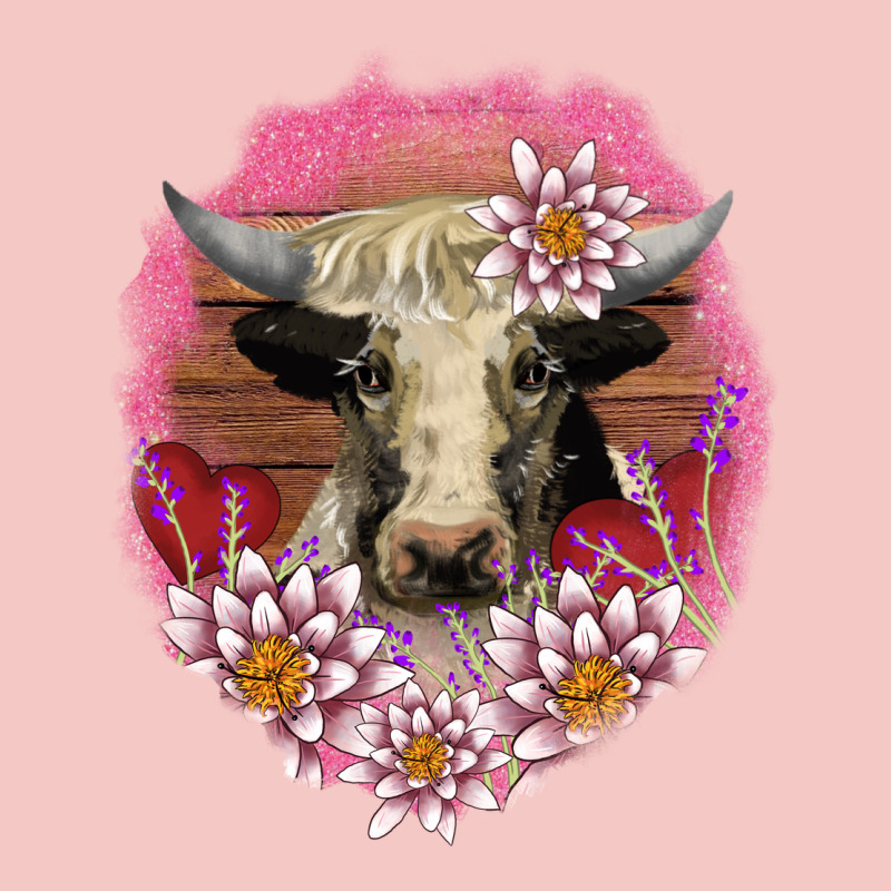 V.d Lotus And Cow Urban Heavy Tee by AdoDesignShop | Teevron