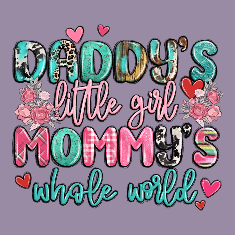 Daddy's Little Girl Mommy's Whole World Classic Tee by MaliasSmallBusiness | Teevron