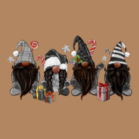 Grey Christmas Afro Gnomies Long Sleeve Tee | Teevron