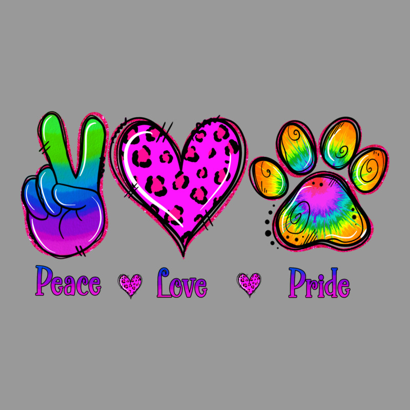 Peace Love Pride Vintage Hoodie by Jasminsmagicworld | Teevron