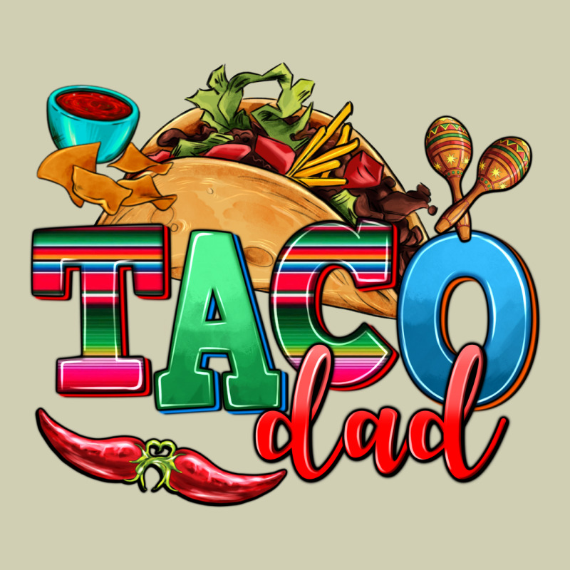 Taco Dad Heavy Core Tee by AdoDesignShop | Teevron