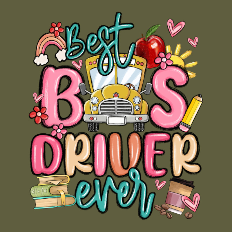 Best Bus Driver Ever Vintage Tee by MaliasSmallBusiness | Teevron