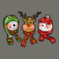 Christmas Reindeer Polar Bear Snowman Premium Hoodie | Teevron