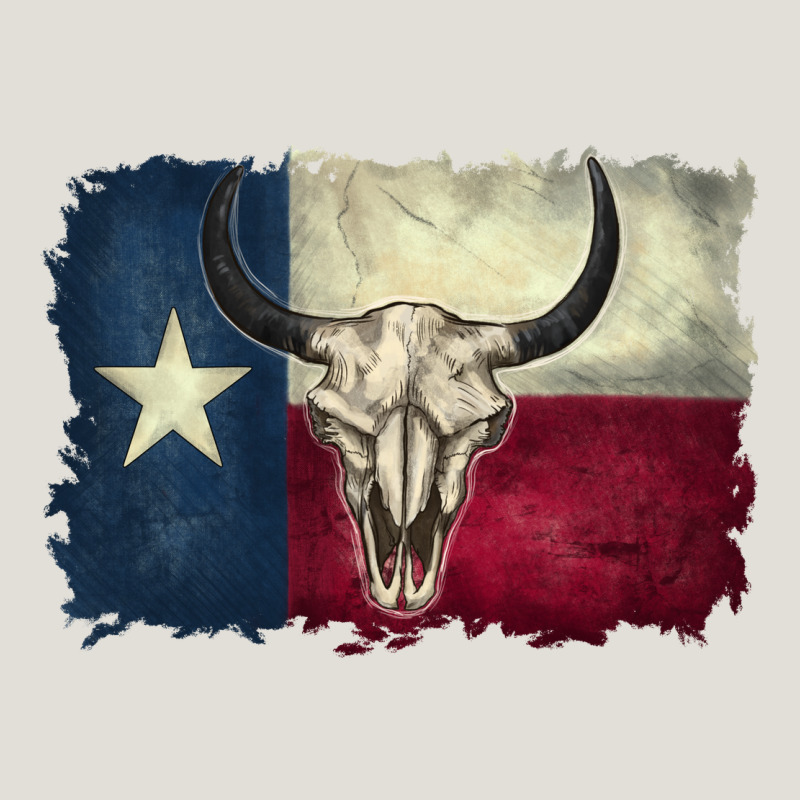 Distressed Tesas Flag Heavy Core Tee by BarkalooDesign | Teevron