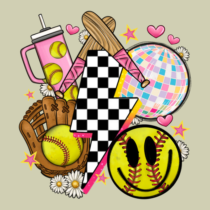 Retro Softball Heavy Core Tee by JahusDesignShop | Teevron